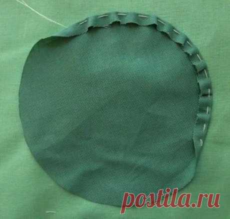 Цветы из ткани «Yo-yo»