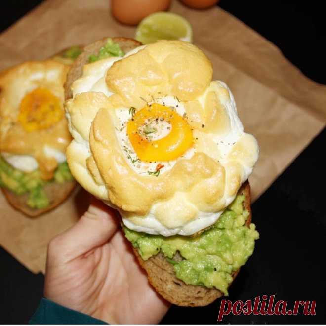 Бутерброд с яйцом на завтрак | Вкусные рецепты | Рецепты