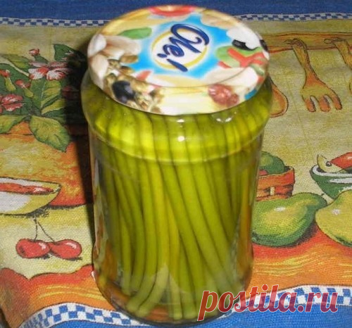 Заготовки на зиму из стручковой фасоли