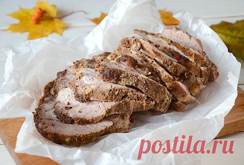 Рецепт буженины запеченной в духовке / Меню недели