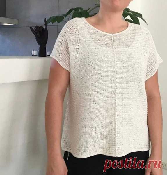 Пост на стене Льняной топ 🌺 HØR no 11🌺 от Lone Kjeldsen.Размеры:🧵 S / M / L / XL / 2XL / 3XL.