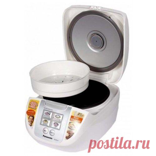 ВАШмастер - Мультиварка Panasonic SR-DF101WTQ
Маленькая мультиварка Panasonic SR-DF101WTQ на 2.5 л подойдет одиноким людям или небольшим семьям. Еще, это отличное приобретение в офис, чтобы разогреть еду или сделать быстрый супчик. Здесь всего 4 программы: варка на пару, молочная каша, суп и выпечка. Но это не означает, что готовится лишь четыре блюда, ведь только один суп можно готовить каждый день разный. Так что Panasonic SR-DF101WTQ, как небольшой помощник в малую семью, прекрасное