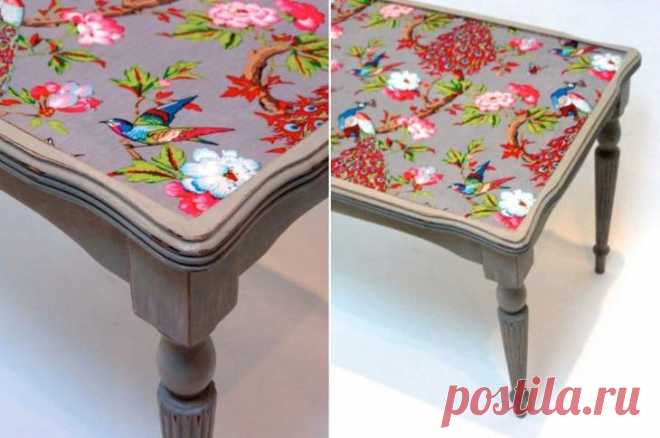 Старый новый стол — реставрация и обновление своими руками