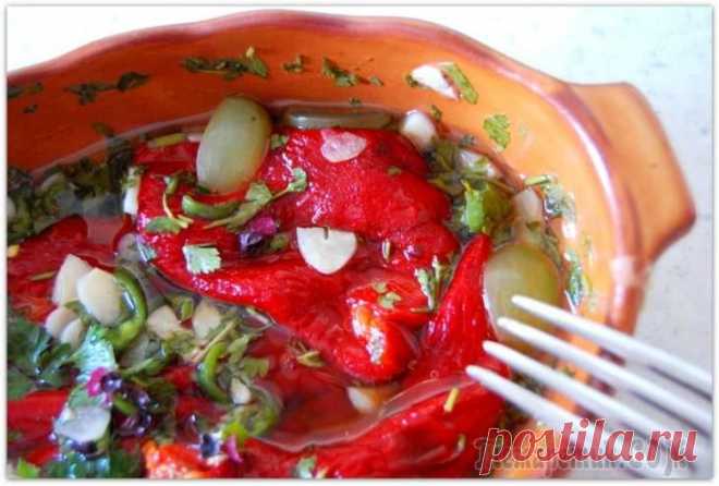 Маринованные перцы быстрого приготовления.