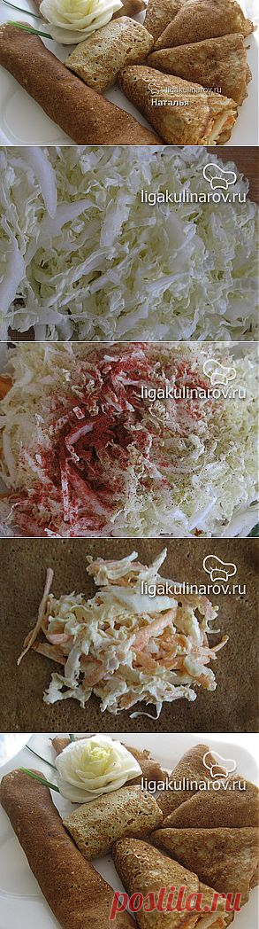 Блины овсяные рецепт пошаговый от Лиги Кулинаров, рецепт овсяных блинов