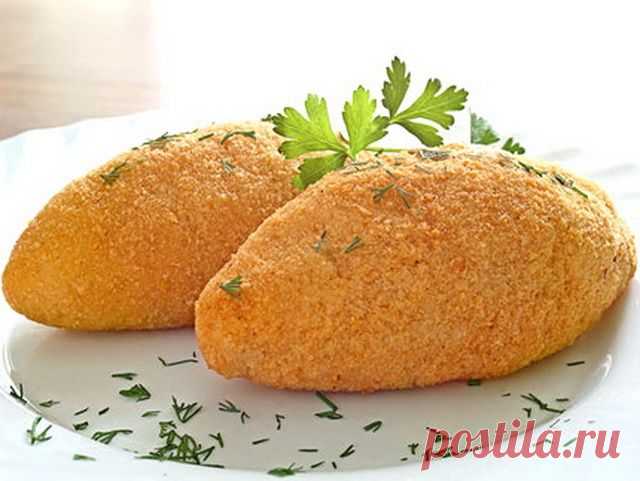 Котлеты по-киевски. Подробный рецепт - Вкусные рецепты