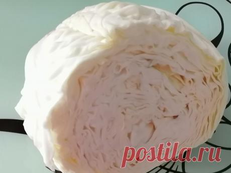 Как сохранить начатый кочан капусты в холодильнике белым и свежим | уДачный проект | Пульс Mail.ru