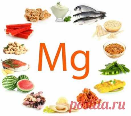 Продукты, с наибольшим содержанием магния