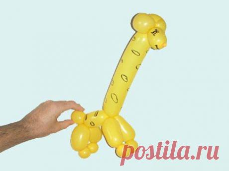 Делаем шарики с FewDoIt: Как Сделать Жирафу Из Шарика | Фигурка Жирафа Из Шарика