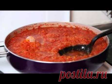 Очень вкусная аджика  из помидор рецепт из Одессы