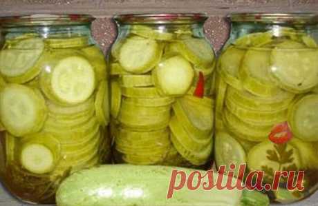Маринованные острые кабачки — Сад Заготовка