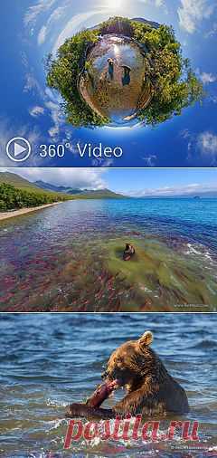 360 видео, Медвежий край, Камчатка | Сферические aэропанорамы, фотографии и 3D туры самых интересных и красивых городов и уголков нашей планеты, 360° панорамы вокруг света | проект AirPano.ru