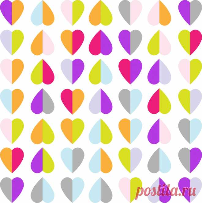 Орнамент с сердечками.  ---   Hearts Wallpaper Background  Free Stock Photo HD - Public Domain Pictures