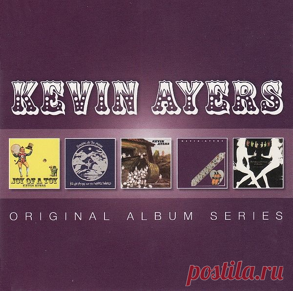 Kevin Ayers - Original Album Series (5CD box-set) (2014) FLAC Kevin Ayers — британский вокалист, гитарист, басист, композитор, автор текстов. Один из родоначальников кентерберийской сцены и психоделического движения, а также один из создателей Soft Machine, Кевин рано начал сочинять собственный материал. В Soft Machine Эйерс играл на басу (а после ухода