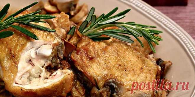 (+1) Жаркое из курицы с грибами и розмарином : Мясные блюда : Кулинария : Subscribe.Ru