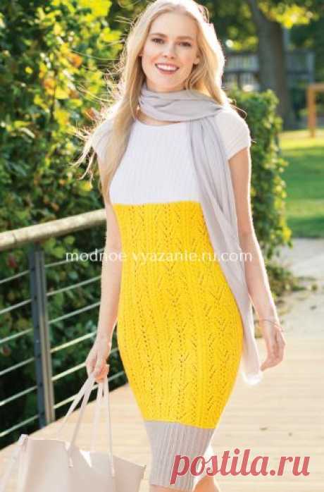 Ажурные летние платья спицами - Klubok.Modnoe Vyazanie.ru.com