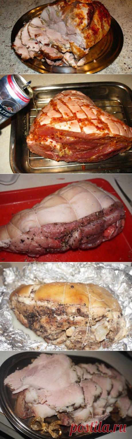 Буженина из голяшки запеченная – во рту тает и такая вкусная!