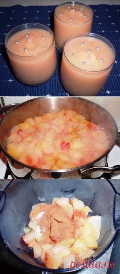 Яблочный мусс с корицей - Простые рецепты Овкусе.ру