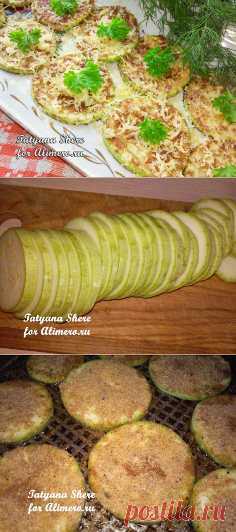 Жареные кабачки в панировке / Рецепты с фото