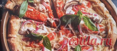 Пицца с курицей и грибами | Herbal отзывы