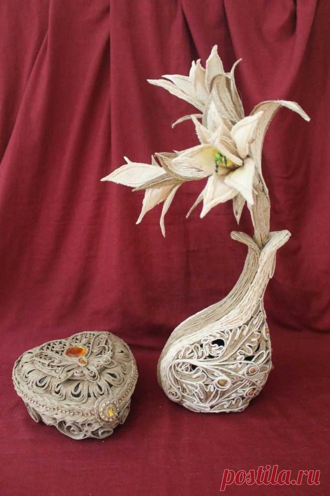 Поделки из джута своими руками поэитапно: простые мастер-классы с фото и описанием