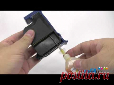 Auto-convection refill HP 78 C6578, HP 23 C1823, HP 17 C6615, HP 41 51641 - YouTube