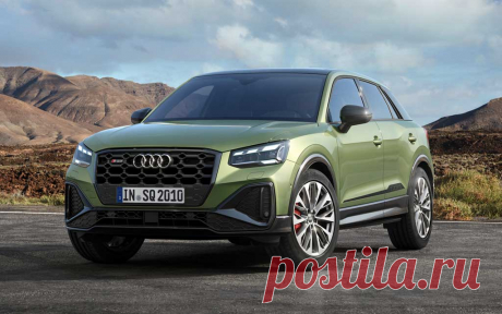 Обновленный кроссовер Audi SQ2 2021 модельного года