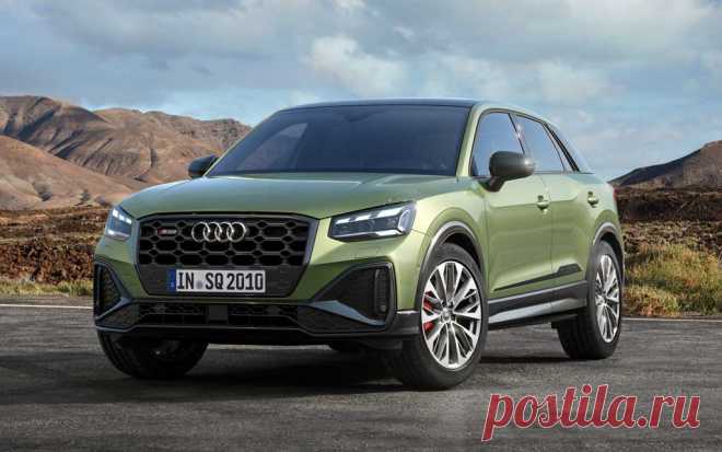 Обновленный кроссовер Audi SQ2 2021 модельного года