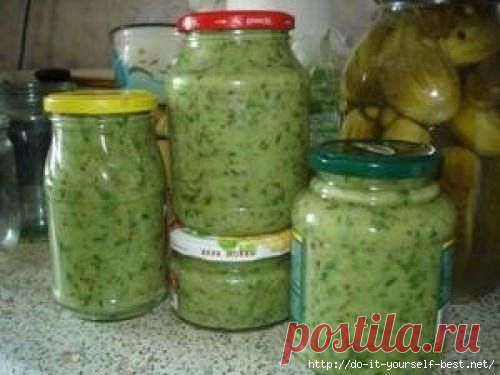 Соус из зеленого крыжовника с чесноком