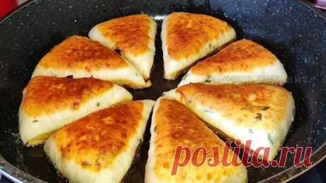 Узбечка Готовит | Вместе пирожков готовлю к завтраку эту вкуснятину. Ленивые пирожки детям в школу на перекус. Пирожки на кефире Две - Три минуты и готово.