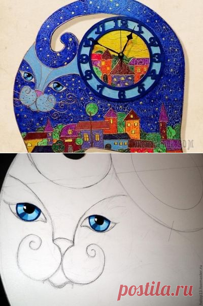 Делаем сказочные часы