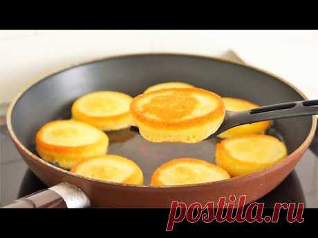 Без Муки ОЛАДЬИ КАК ПОНЧИКИ!!! Самые Вкусные и ПЫШНЫЕ. Завтрак простой и вкусный!