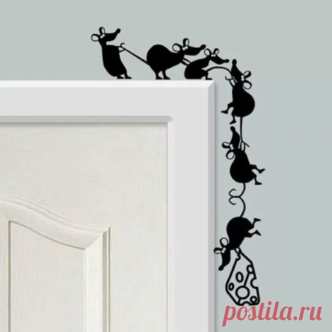 Идеи украшения стен вокруг притолок, выключателей и розеток — DIYIdeas