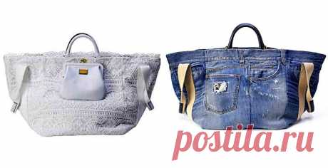 ДЛЯ ВДОХНОВЕНИЯ: СУМКИ ОТ D&amp;G: КРУЖЕВА И КРЮЧОК