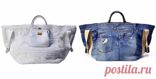 ДЛЯ ВДОХНОВЕНИЯ: СУМКИ ОТ D&G: КРУЖЕВА И КРЮЧОК