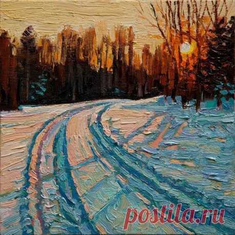KEN FAULKS «ПЕЙЗАЖИ»
Крохотные пейзажи Кена Фолкса 
Ken Faulks рисовал с самого детства. После окончания школы, когда пришло время выбирать будущую профессию, изобразительное искусство было на последнем месте. Попробовав себя в разных направлениях деятельности, Ken Faulks все-таки возвращается к живописи. 
Занимаясь рисованием и дизайном с раннего возраста, к 1983 году Фолкс работал независимым иллюстратором и с 1984 года работает внештатным художником. Участвовал в дизайнерских проектах,