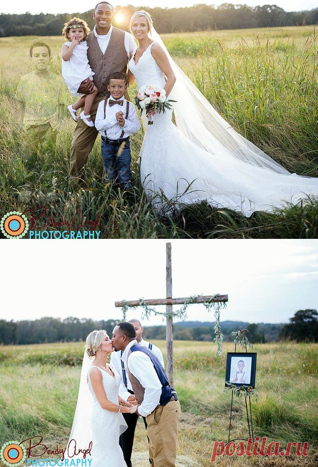 Рвущие сердце свадебные фото — дань 8-летнему сыну, который проиграл битву с лейкемией
