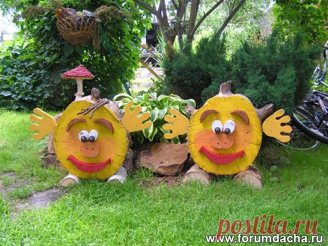 Идеи для двора, дачи своими руками!