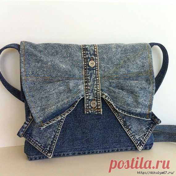 Джинсовые сумки из старых джинсов! | Рукоделие