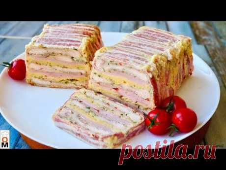 Интересная Закуска на НОВЫЙ ГОД! | Мясной Хлеб