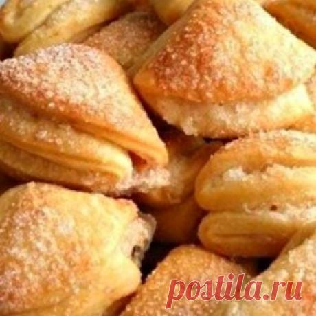 Творожное печенье «Гусиные лапки» обожаю с детства! Рецепт теста без яиц. - МирТесен