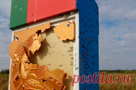 В Белоруссии возбудили дело по факту обстрела пограничного знака. Следственный комитет Белоруссии возбудил уголовное дело по факту обстрела пограничного знака. Дело заведено по статье «Надругательство над государственными символами». По данным следствия, пограничники 11 сентября обнаружили повреждение государственного герба на знаке вблизи границы с Украиной.