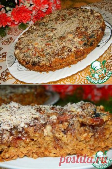 Овсяный пирог - кулинарный рецепт