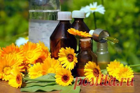 Спиртовая настойка календулы способна на многое..