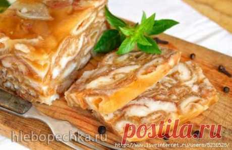Свиные шкурки с чесноком.Кушаем и укрепляем хрящи суставов.