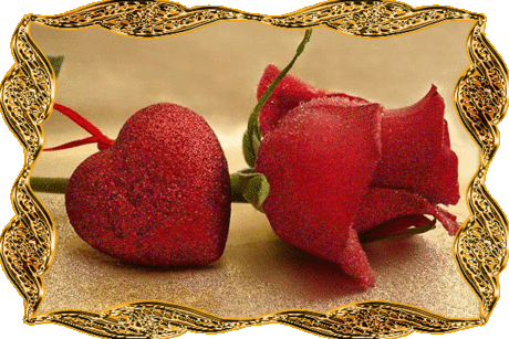 Анимационные блестящие картинки букетов для гостевых книг