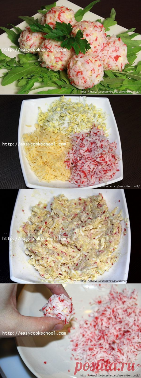 Играем в «крабовые» снежки...
