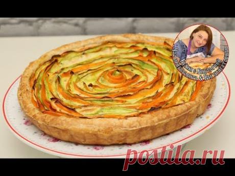Пирог с морковкой и кабачком - Готовим все