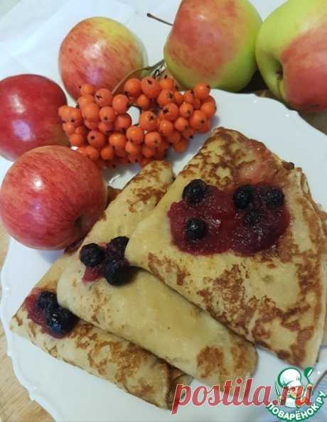 Яблочные блинчики – кулинарный рецепт