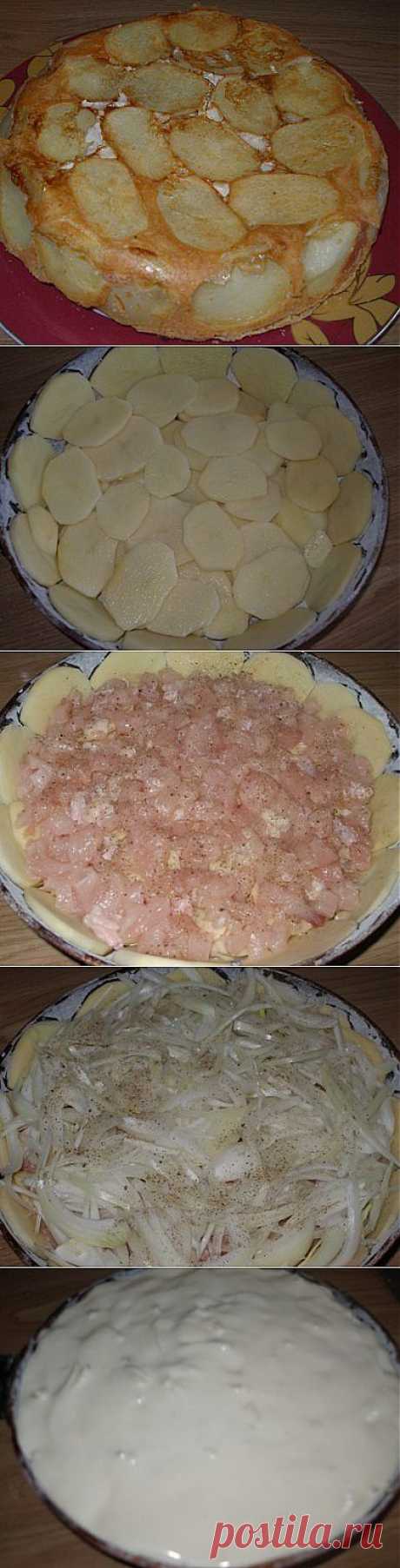 Сытный пирог - это потрясающе!.